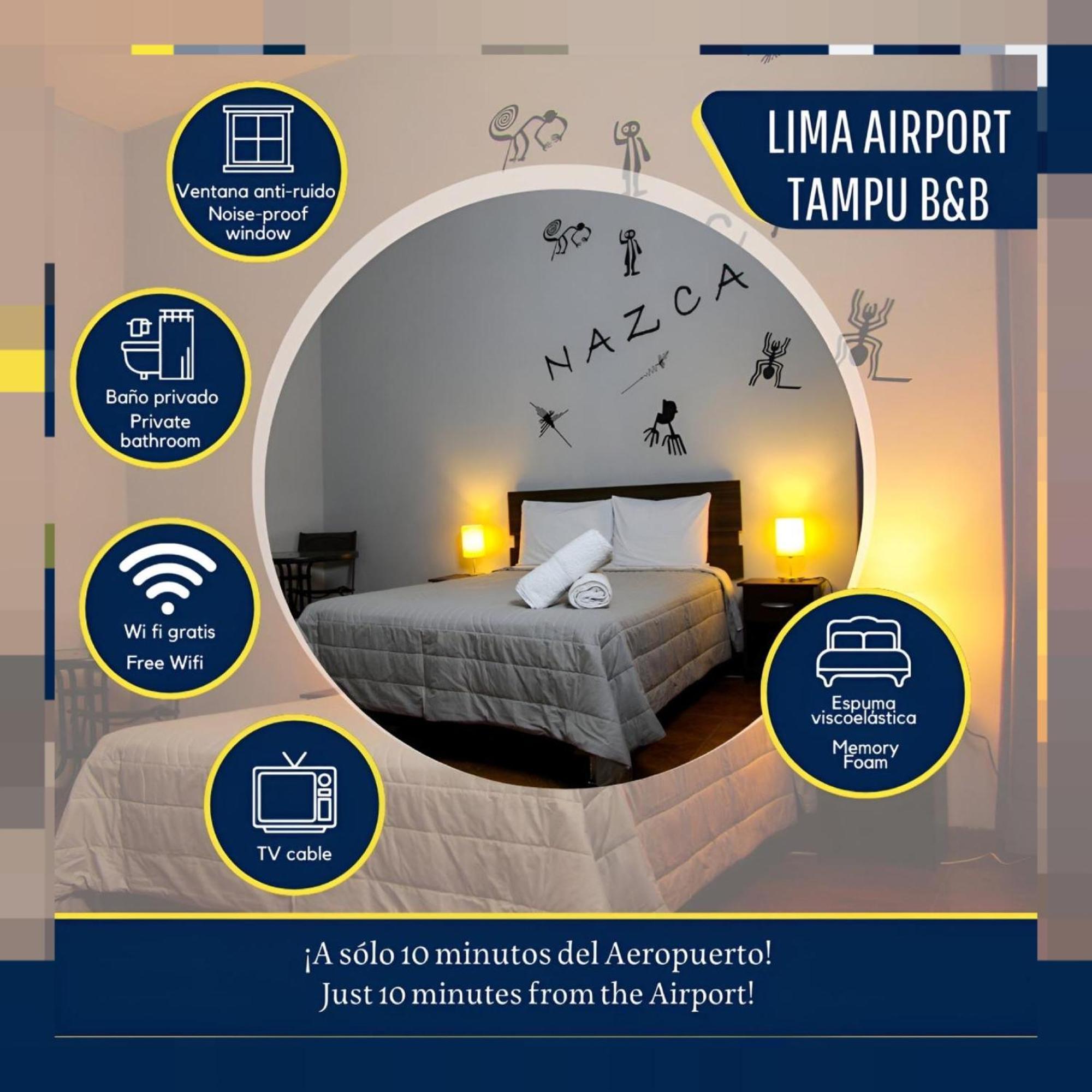 Alojamento de Acomodação e Pequeno-almoço Airport Tampu